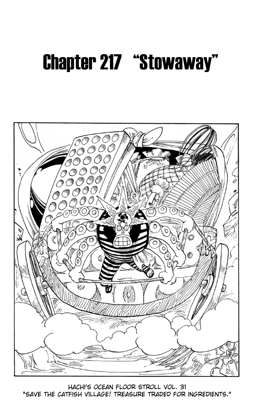 One Piece, Chapter 217 image 07